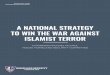 A National Strategy to Win the War Against Islamist Terror