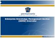 Enterprise Knowledge Management Section (EKMS) Overview