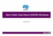 p ( ) p Storm Water Data Report (SWDR) Workshop