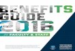 2016 Faculty & Staff Benefits Guide