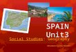 Spain  landscape and territorial organisation