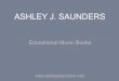 Ashley j. saunders 2013 catalogue [presentation]