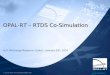 OPAL-RT and RTDS Technologies Co-Simulation