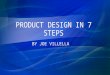 Product Design in 7 steps