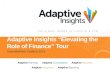Highlights from Adaptive Insights' "Elevating the Role of Finance" Tour through Australia & New Zealand