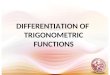 Lesson 11 derivative of trigonometric functions