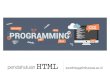 HTML Dasar : #1 Pendahuluan