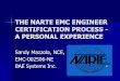 THE NARTE EMC ENGINEER CERTIFICATION PROCESS