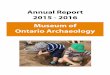 Museum of Ontario Archaeology Annual Report 2015 - 2016