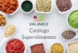 Catálogo disponible de superfoods/superalimentos en nuestra 