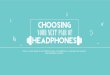 Choosing your next pair of headphones