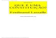 Que é uma Constituição? - Ferdinand Lassalle - Biblioteca Digital