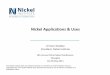 Nickel Applications & Uses