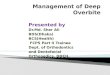 Management of deep overbite