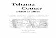 Tehama County Place Names