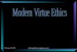 Modern virtue ethics Macintyre