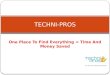 One place to find everything for professional needs- Techni Pros