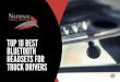Top 10 best Bluetooth headsets for truck drivers