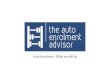 The Auto Enrolment Advisor: Auto Enrolment