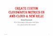 Build a custom metrics on aws cloud