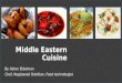 middle eastern cooking course by Osher Eidelman
