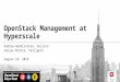 OpenStack Management at Hyperscale