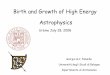 Birth and Growth of High Energy Astrophysics