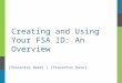 Creating and Using Your FSA ID: An Overview