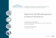 Implementing a Population Health Model (Timothy Ferris)