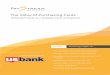 Value of Purchasing Cards Report - U.S. Bank and PayStream