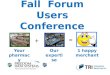 Fall  forum