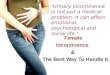 4 Effectively Simple Steps for Handling Incontinence in Women