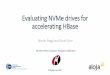 Accelerating HBase with NVMe and Bucket Cache