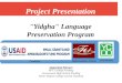 Yidgha Language Preservation Program