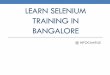 Selenium Testing- Learn selenium training in Bangalore