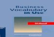 Cambridge Business Vocabulary in Use for Intermediate and Upper-Int