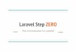 Laravel Step 0 (Introduction)