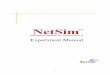 NetSim Experiment Manual