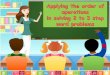 Word problems addition and subtraction
