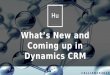Alliance 2017 - What's New and Coming Up in Dynamics CRM