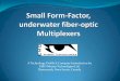 Small Form-Factor, underwater fiber-optic Multiplexers