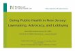 Doing Public Health in New Jersey: Lawmaking, Advocacy, and 