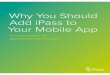 Why You Should Add iPass to Your Mobile App