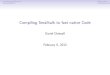 Compiling Smalltalk to fast native Code