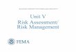 Unit V - Risk Assessment / Risk Management