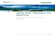 2016 ESG TRENDS TO WATCH
