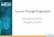 [AIIM16]  Success through Pragmatism: Moving from Hell to Purgatory Is a Win