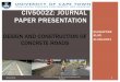 Design and construction of concrete roads