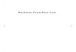 Business Franchise Law