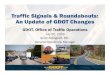 Traffic Signals & Roundabouts: An Update of GDOT Changes